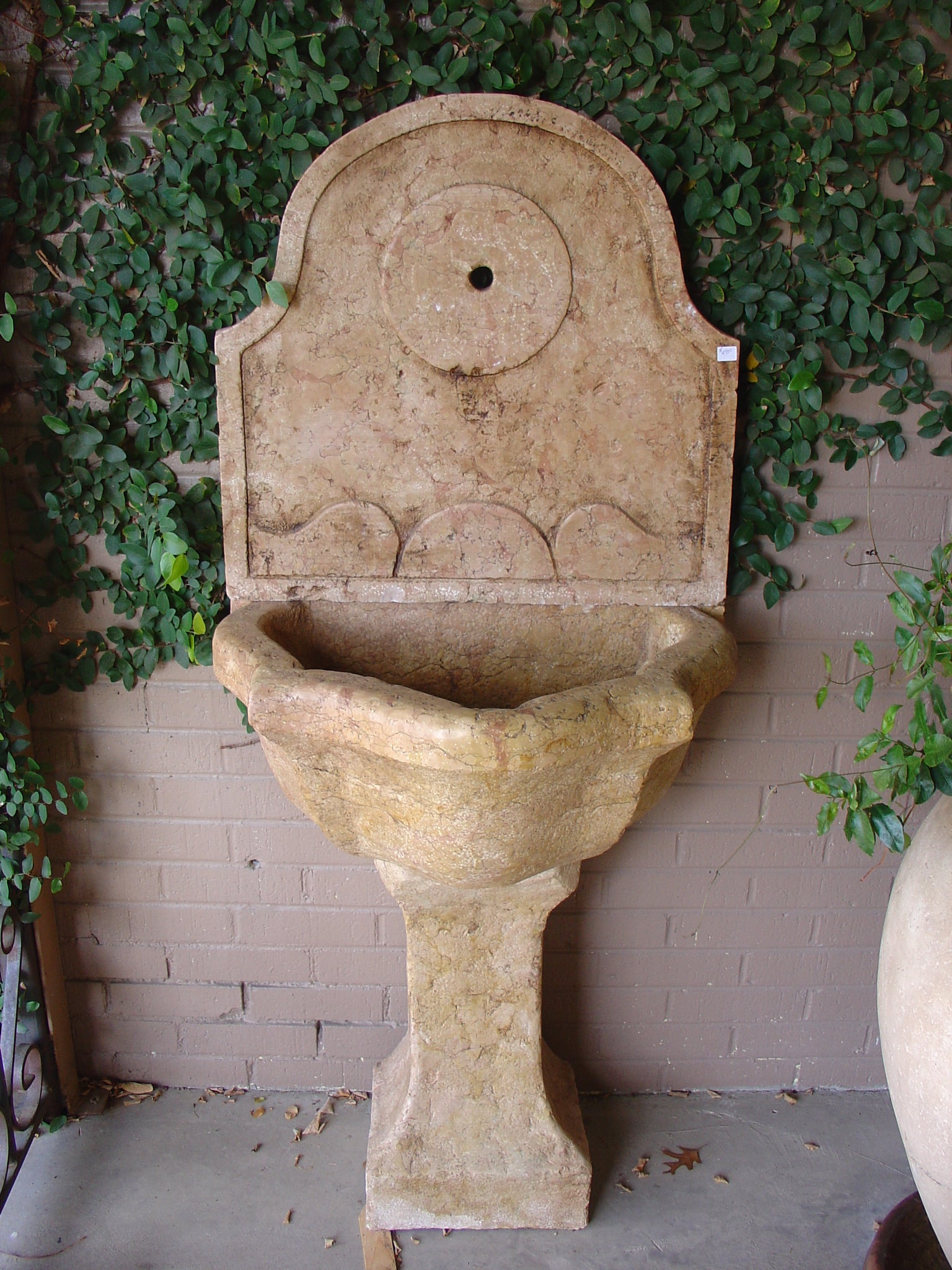 Antique Italian Marble Fountain