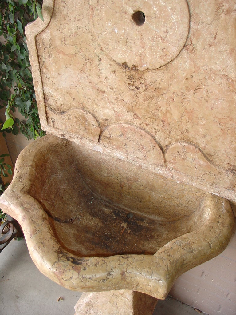 20th Century Antique Italian Marble Fountain