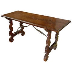 Antique Catalan Table from Spain circa 1890