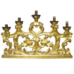 Early 1800's Giltwood 'Pic Cierge'