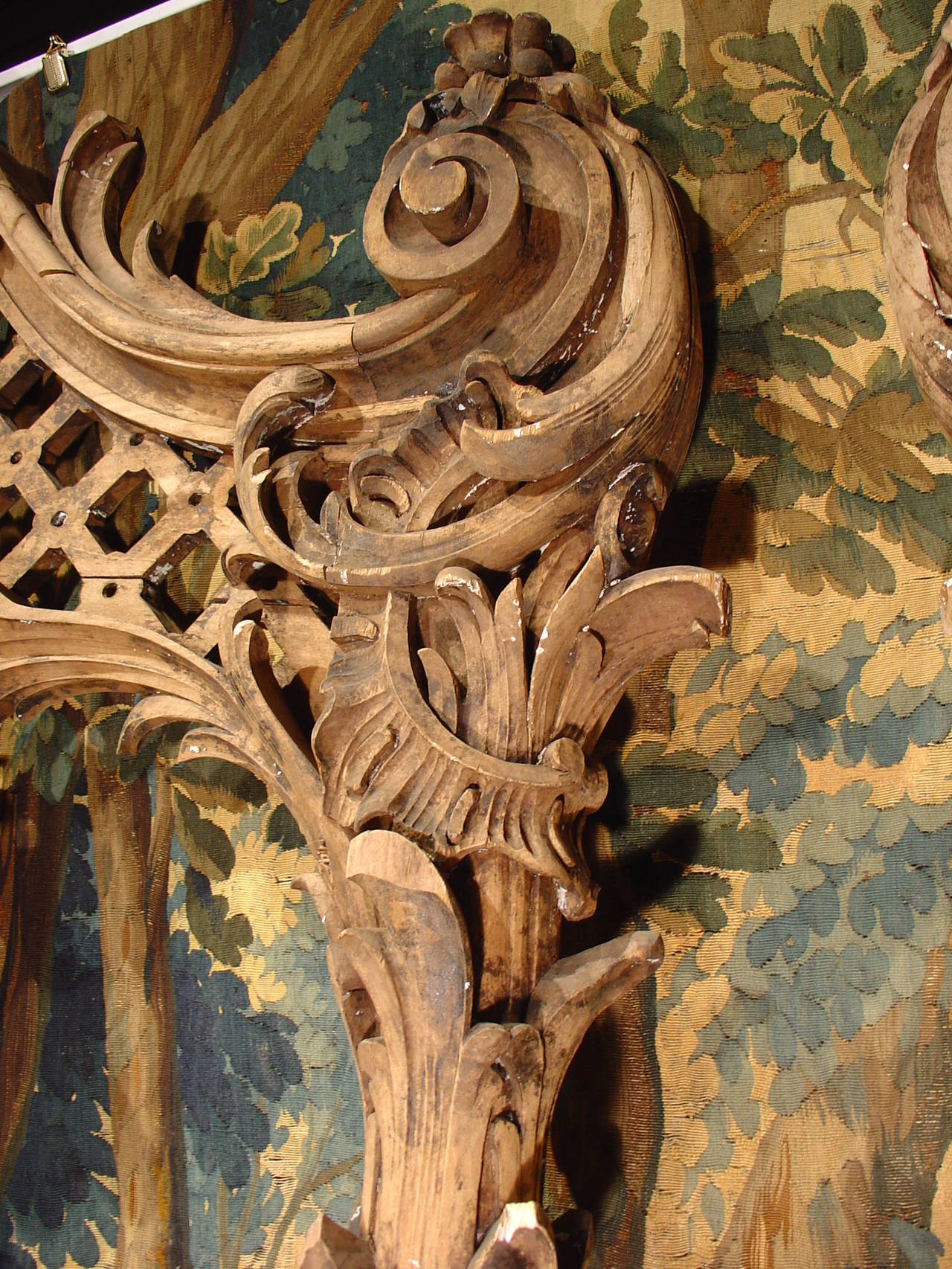 rococo wood carving
