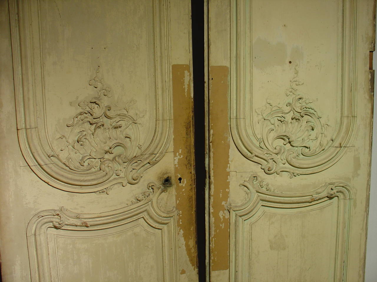 Regency Pair of Tall Regence Style French Doors from the Early 1800s