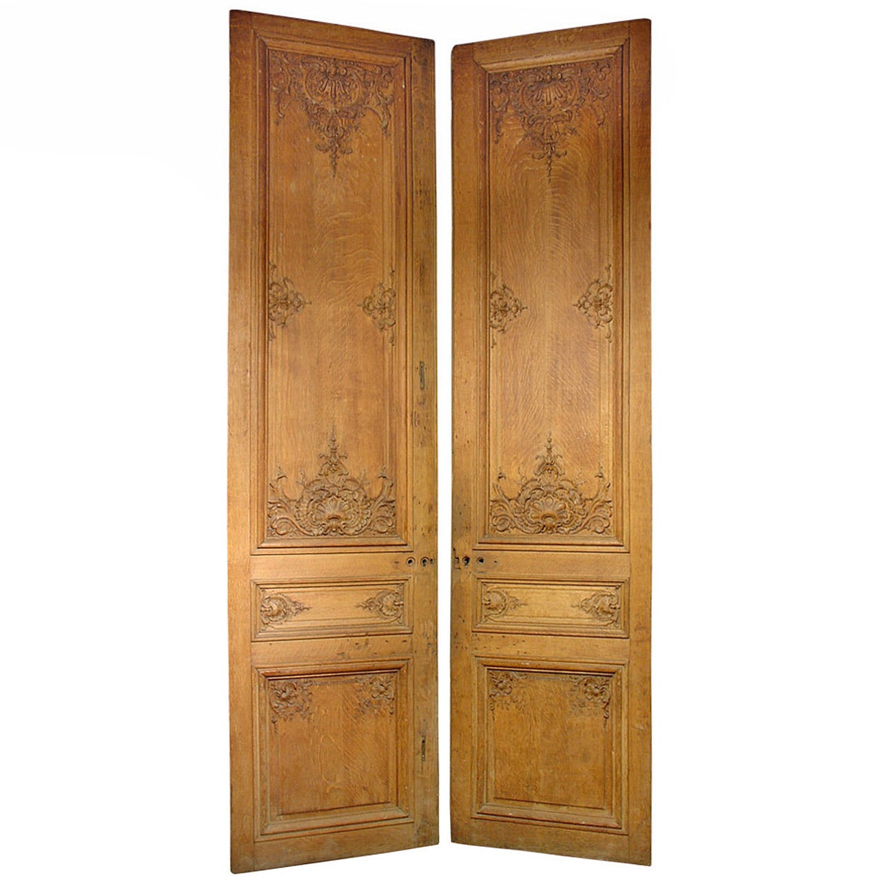 Pair of Tall Regence Style French Doors from the Early 1800s