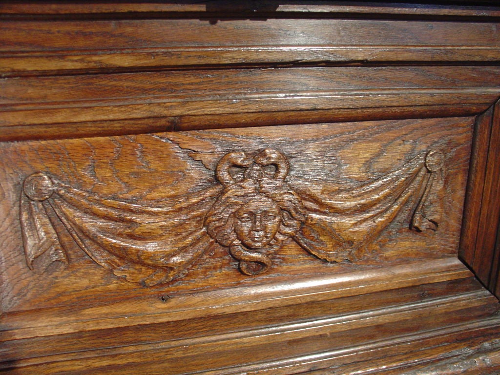 Early to Mid 1700's Oak Bordelais Trunk
