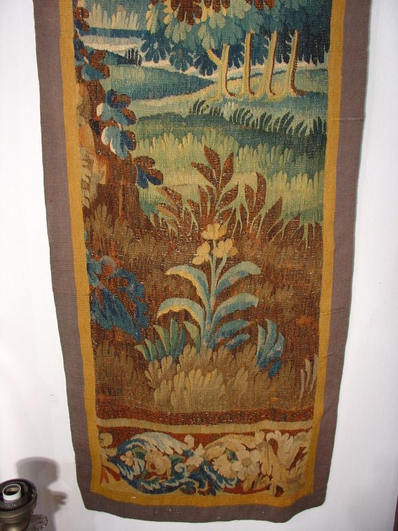 18th Century Aubusson Tapestry Fragment from Flanders