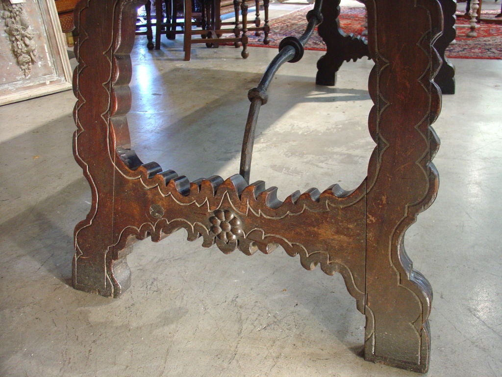 Beautiful Antique Spanish (Catalan) Table-Early 1800's 5
