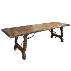 Beautiful Antique Spanish (Catalan) Table-Early 1800's