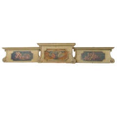 Set of 18th Century Painted Overdoors from Nice, France