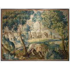 18th Century Tapestry Fragment from France