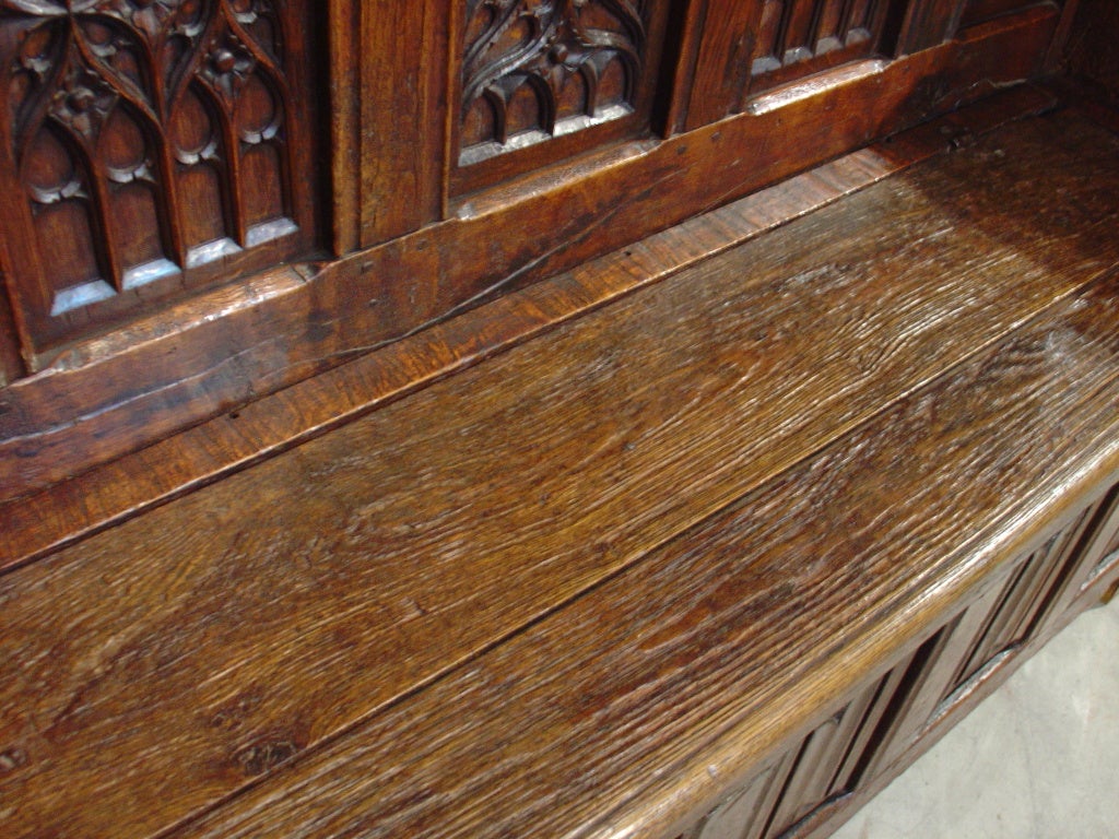 18th Century Gothic Style Bench/Trunk from Normandy 6