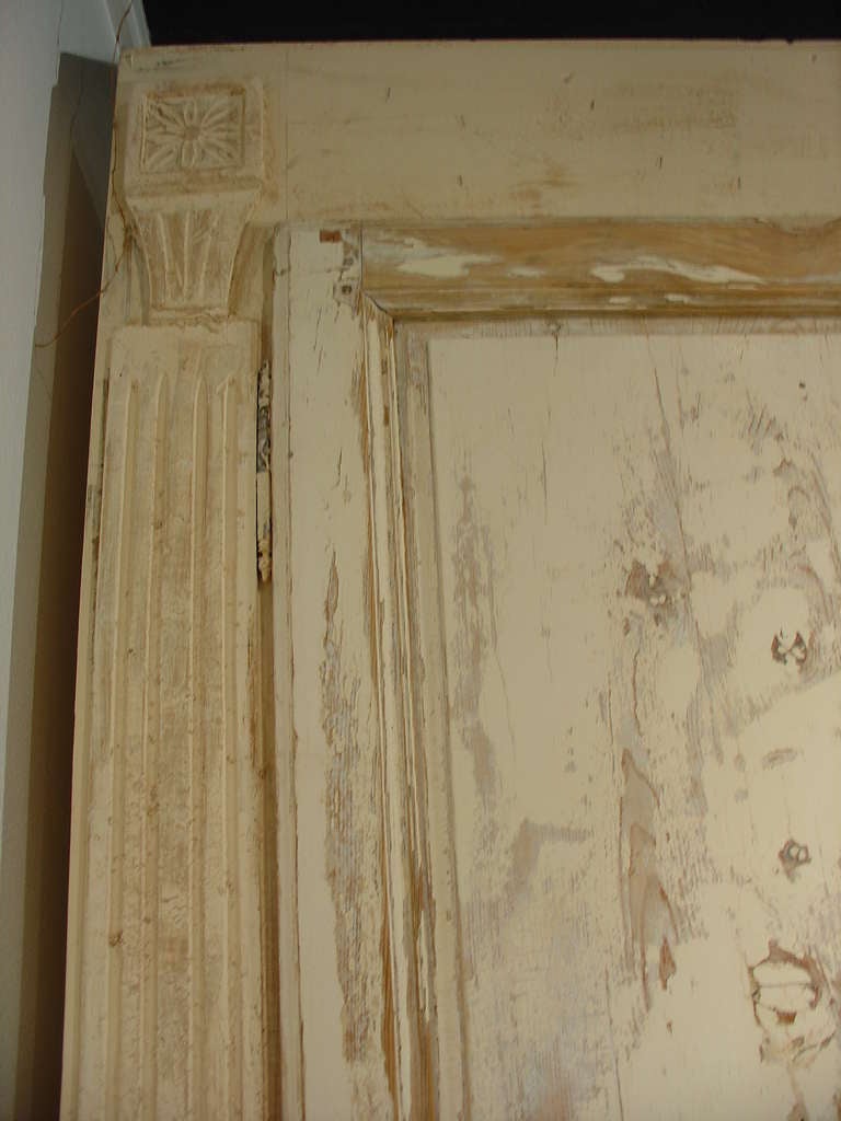 Painted Antique Boiserie with Fireplace from Provence, France 2