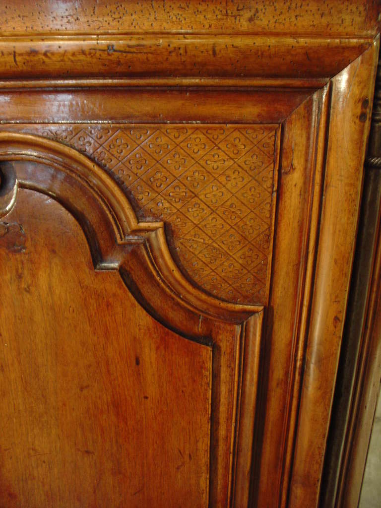 18th Century Walnut Wood Buffet from France