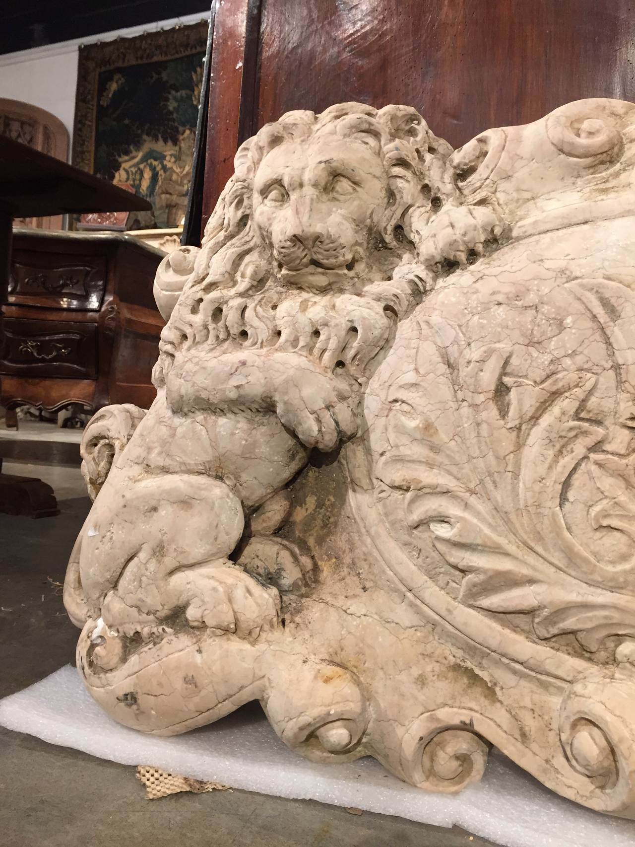 Magnificent Large 18th Century Marble Architectural from Venice 1