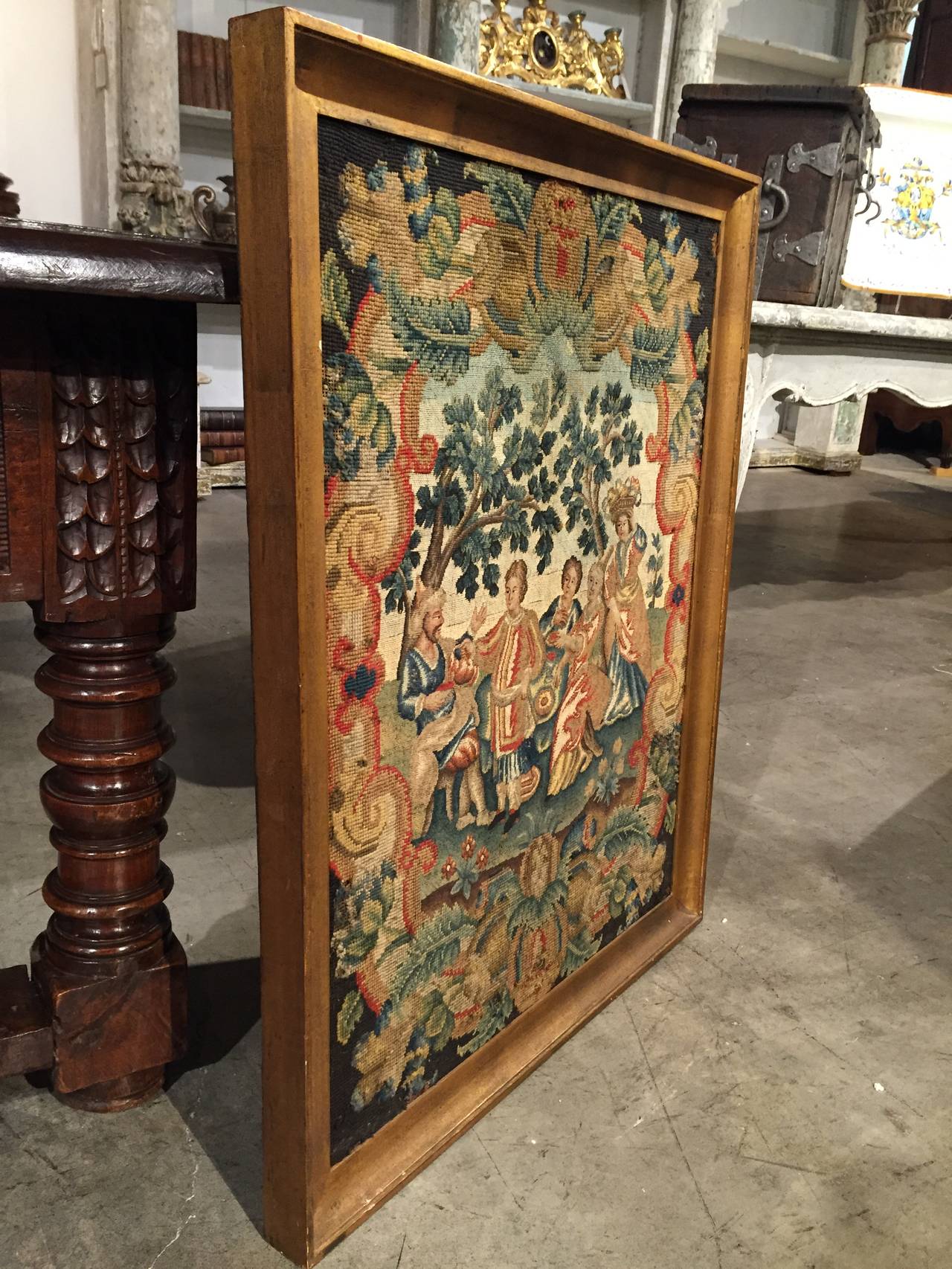 19th Century French Needlepoint