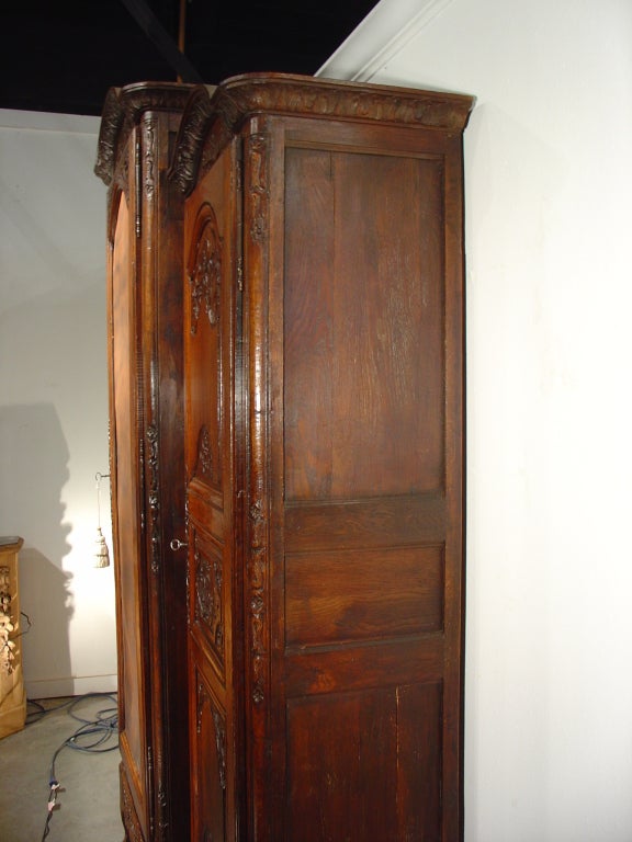 French Period Regence Triple Armoire from Normandy