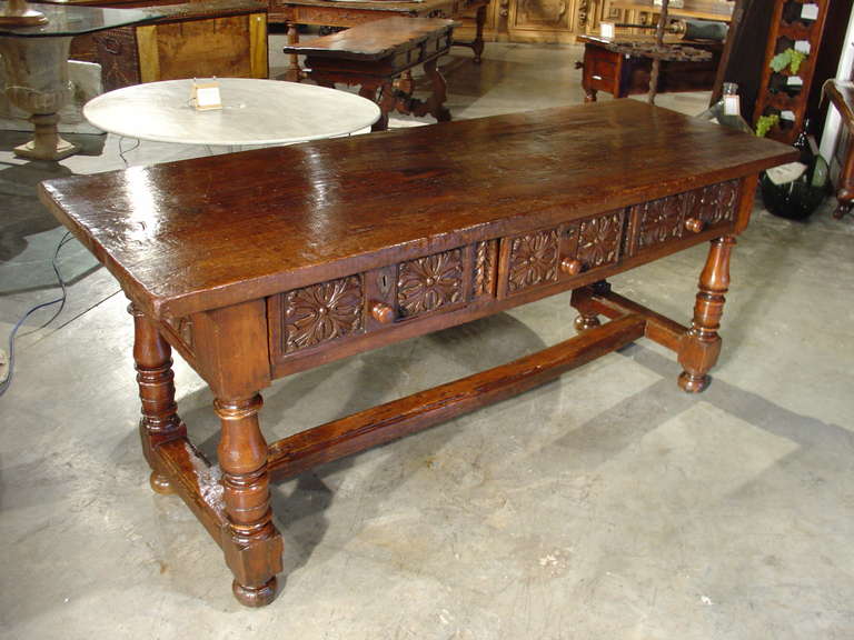 Antique Table from Southwest France, Late 1700s 2