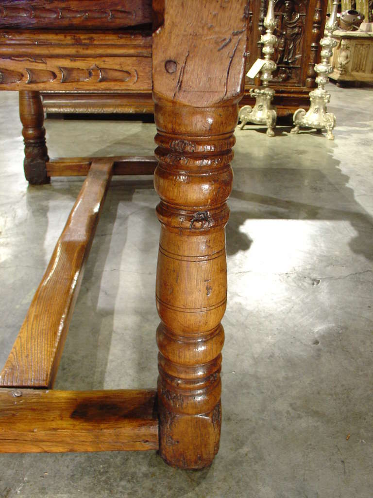 Carved 18th Century Spanish Desk or Table 6