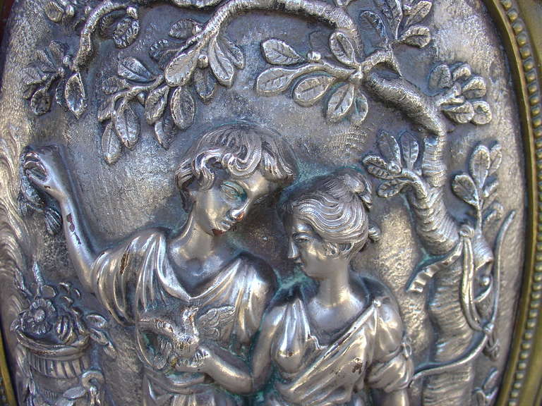 antique bronze plaques for sale