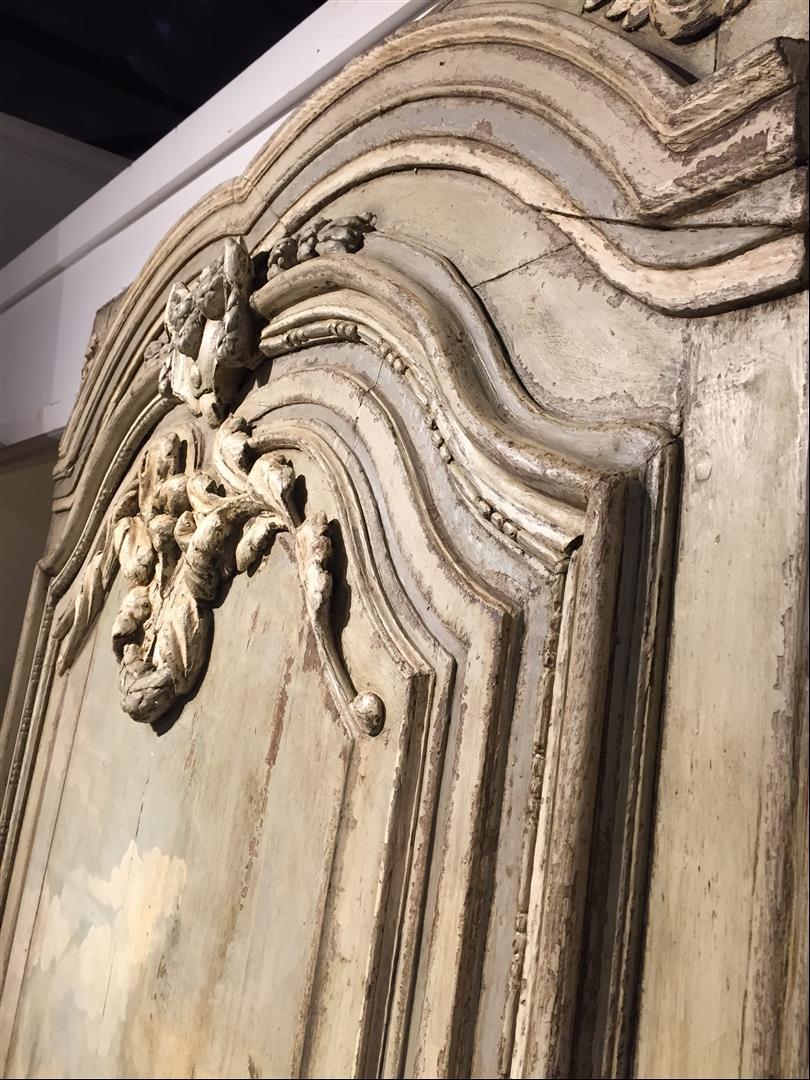 Large Painted 18th Century French Chateau Boiserie Panel 3