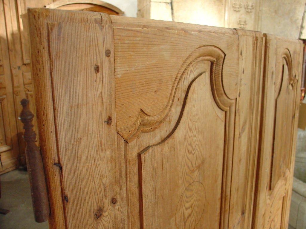 Antique French Pine Cabinet Doors at 1stdibs