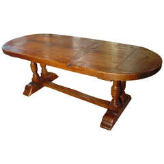 Antique Monastery Style Table from France