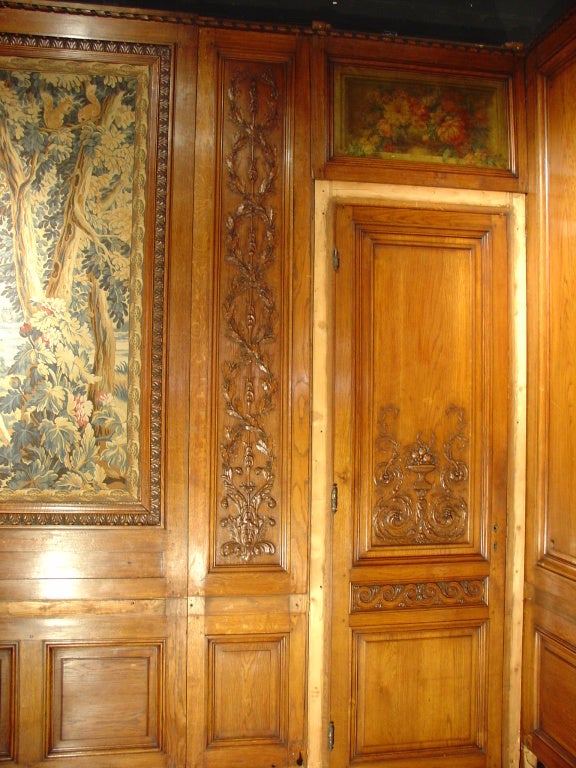 Antique Napoleon III Boiserie Room, Paris C. 1880 1