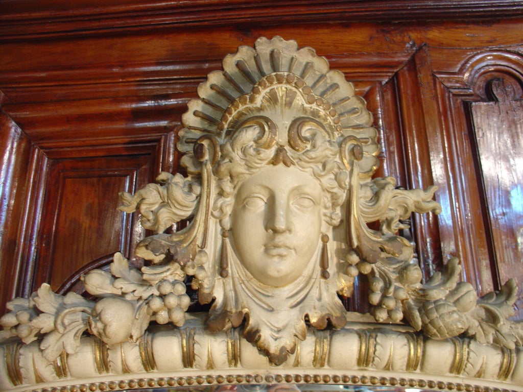 Antique Regence Style Mirror, Circa 1900