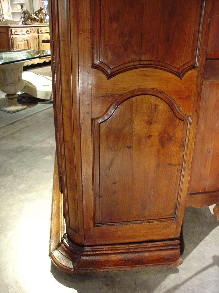 Imposing 18th Century Fruitwood Bonnetiere from France In Good Condition In Dallas, TX