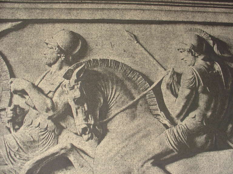 Large Photographic Print of Bas Relief Parthenon Frieze 1
