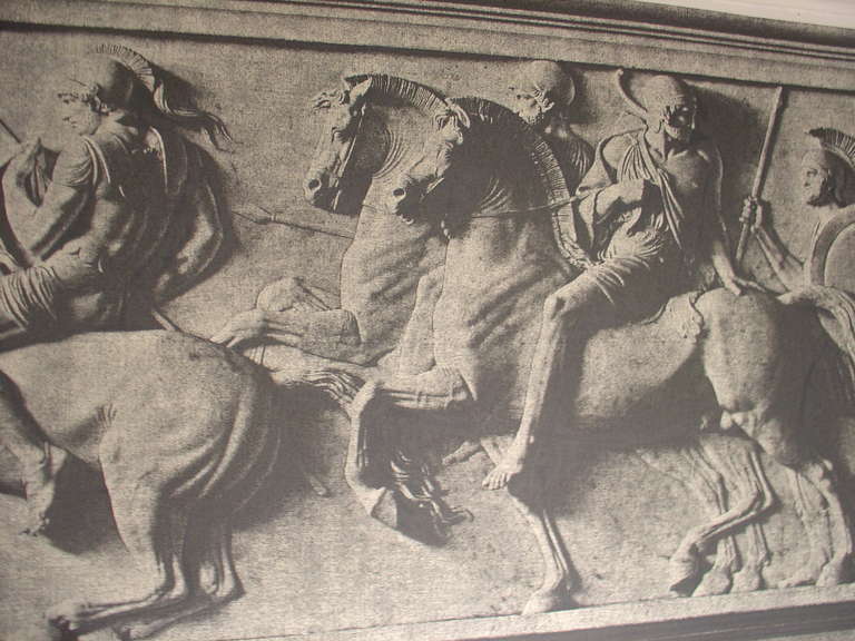 Large Photographic Print of Bas Relief Parthenon Frieze 4