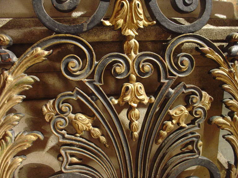 Antique Balcony Gate from a Normandy Castle, 1800s 1