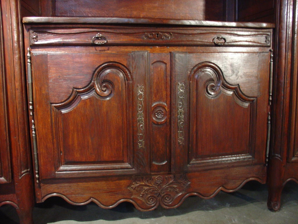 Antique Louis XV Style Bonnetieres/Buffet/Vaisselier