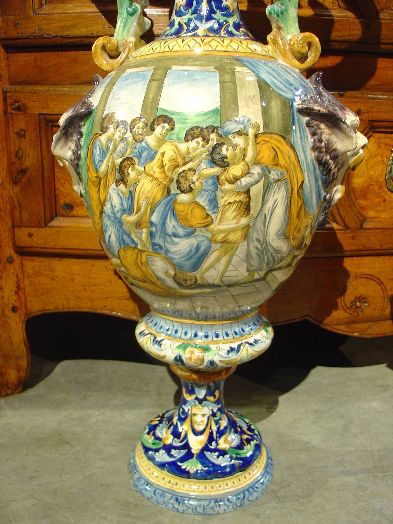 Pair of Antique Italian Vases, circa 1885 at 1stDibs italian vases