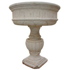 Antique Very Rare Marble Baptismal from France Circa 1600's
