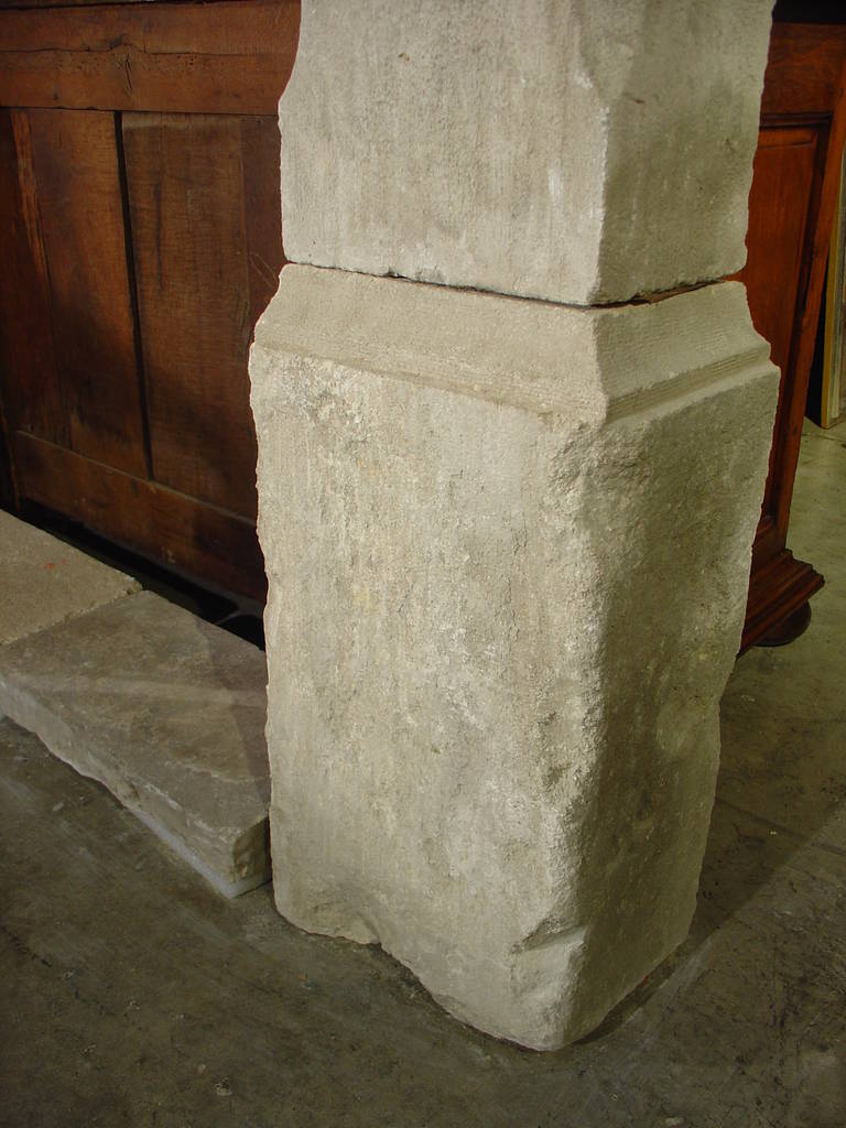 Hand Carved Limestone Door Surround from France 2