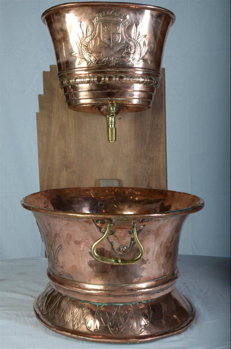 copper lavabo