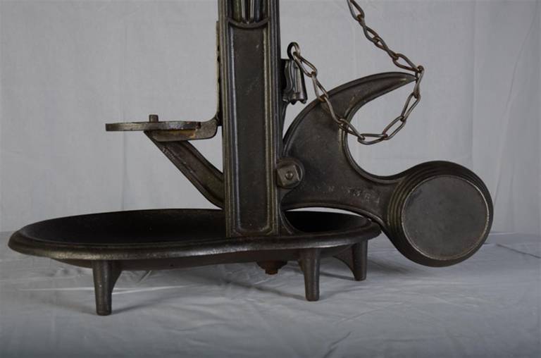 Iron Antique French Wine Corking Machine, Early 1900s