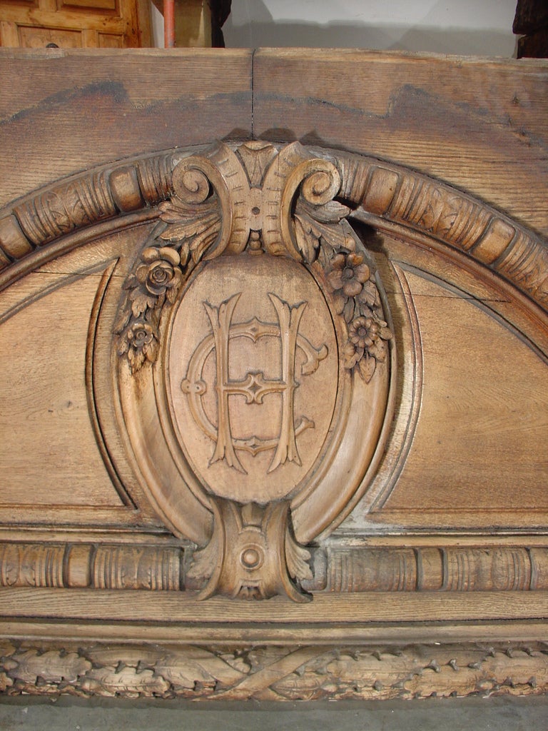 19th Century Antique Overdoor from Lyon, France