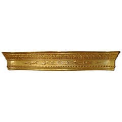 A Large Antique Giltwood Valance from Sicily, Circa 1830 7