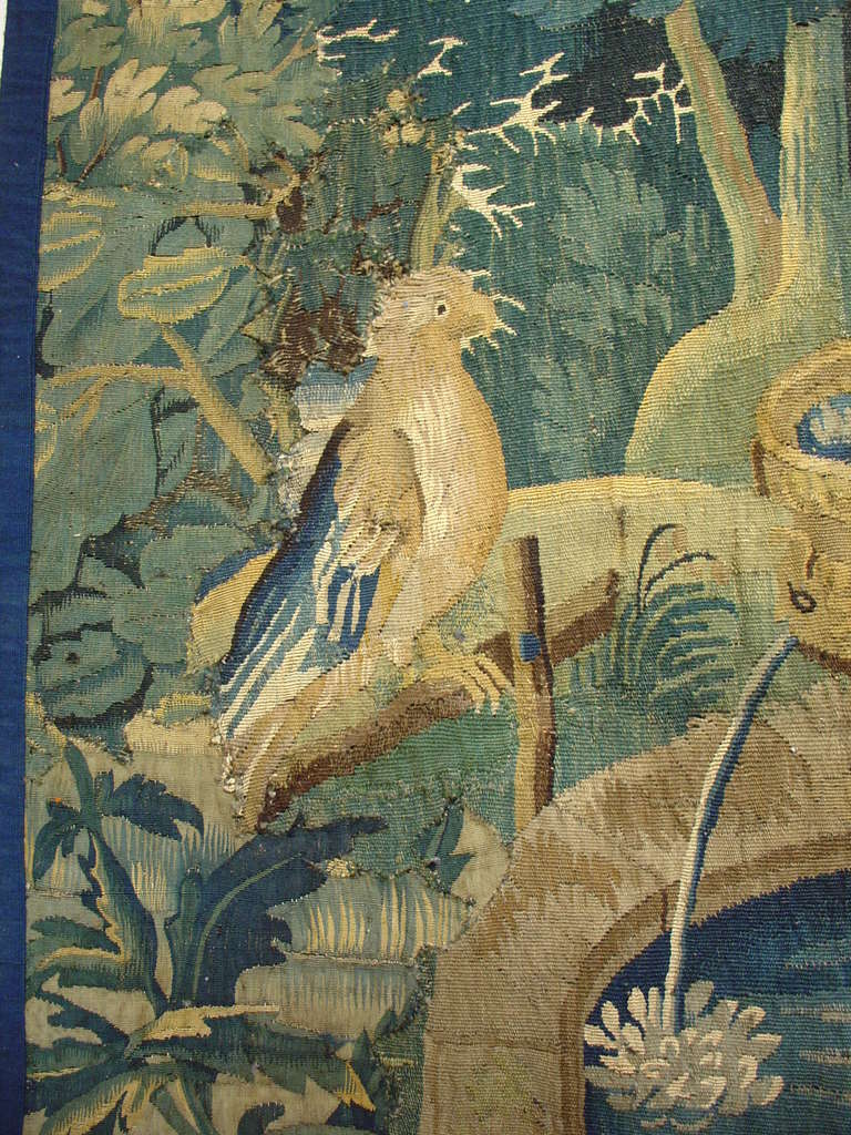 Aubusson 18th Century 'Fountain' Tapestry from France