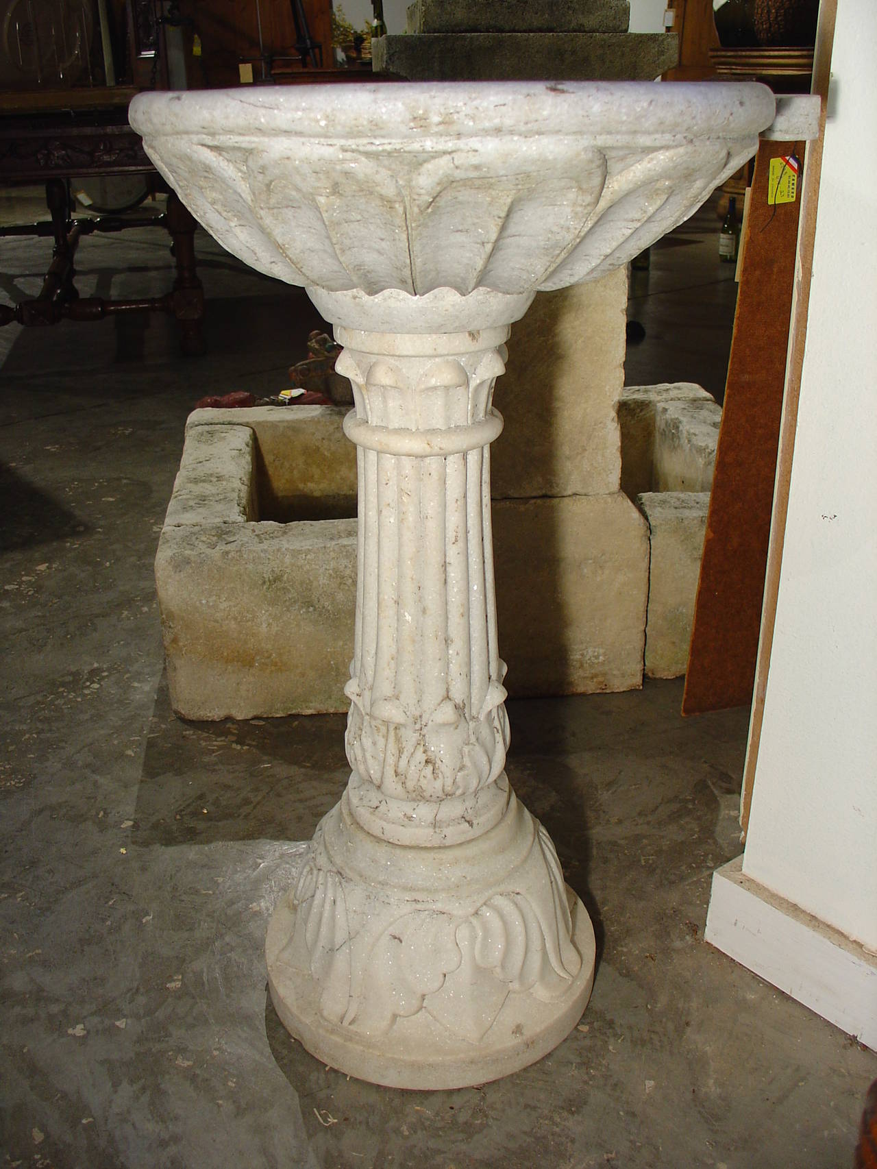 french pedestal sink