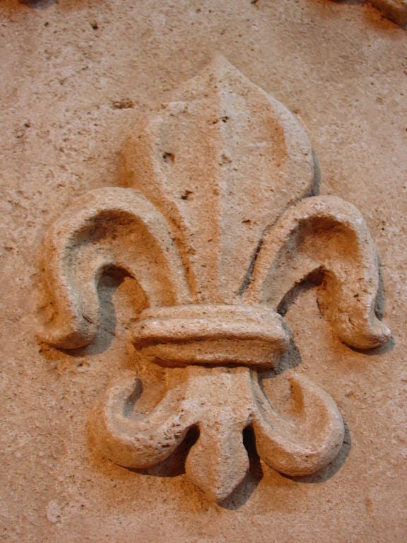 18th Century Limestone Fireplace Mantel from France-Loire Valley