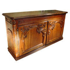 Antique 18th C. Louis XV Period French Buffet from Poitiers