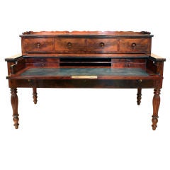 Large Early 19th Century Mahogany Desk