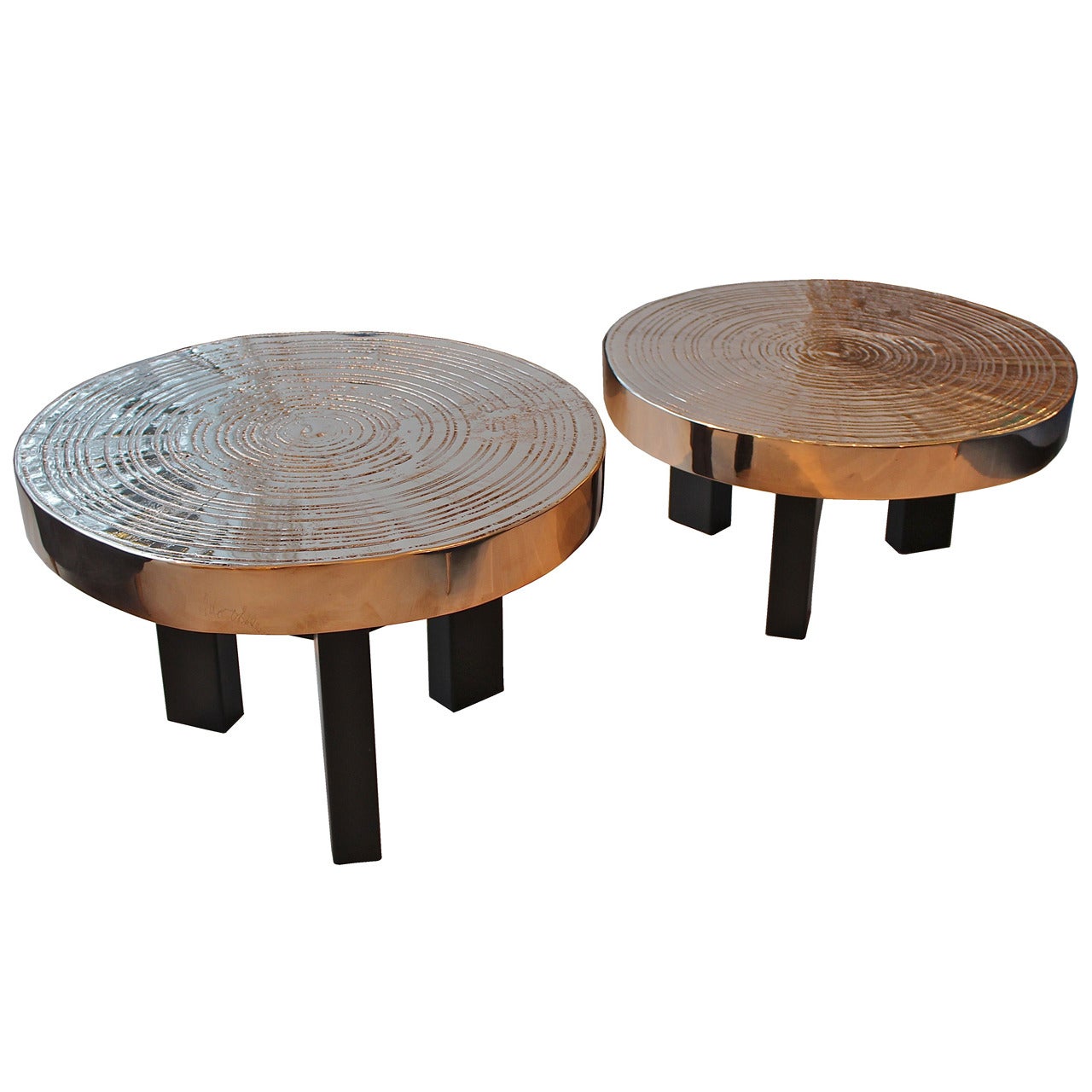 Pair of Tables by Ado Chale