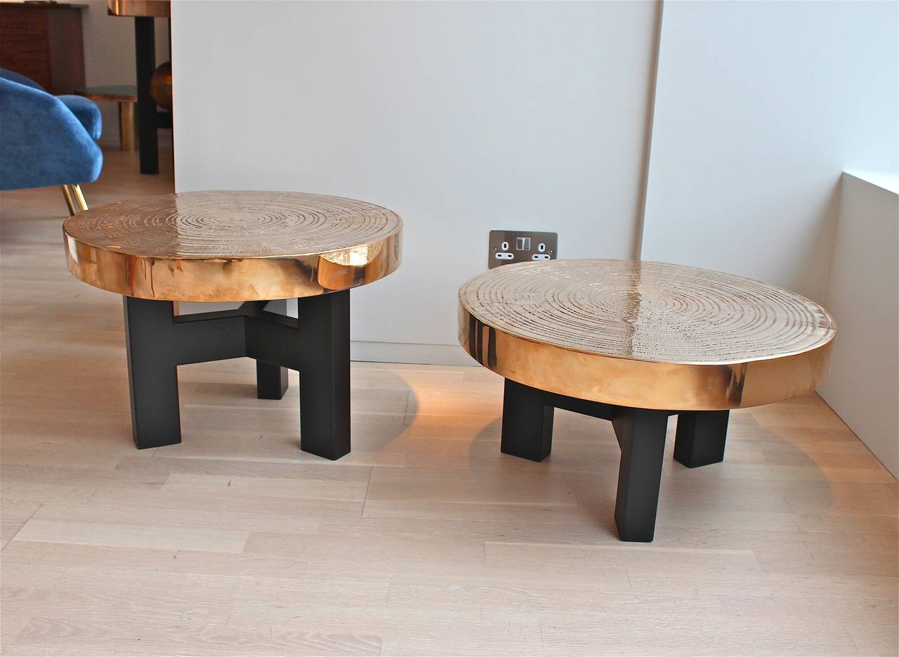 Contemporary Pair of Tables by Ado Chale