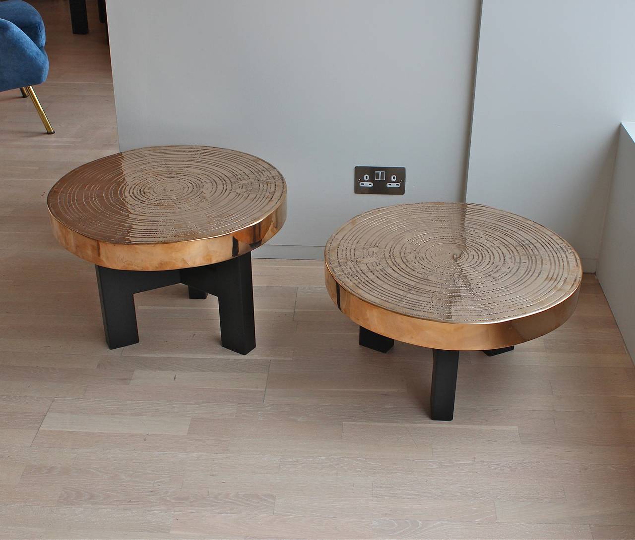Pair of Tables by Ado Chale In Excellent Condition In London, GB