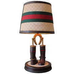 Rare Table Lamp by Gucci