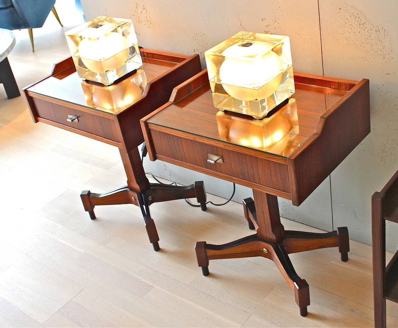 Pair of Side Tables by Claudio Salocchi 2