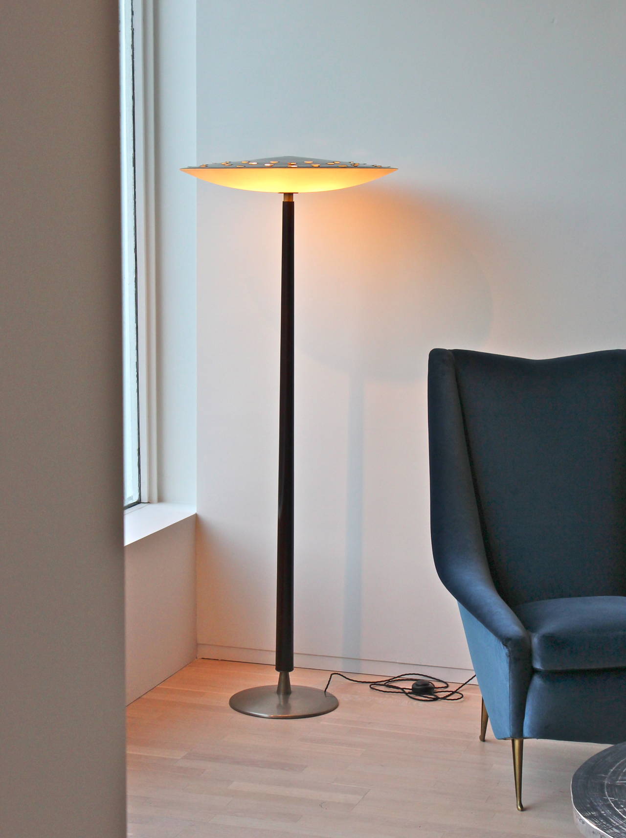 Rare Floor Lamp by Max Ingrand for Fontana Arte 1